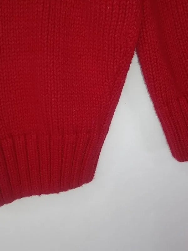 Ralph Lauren Chaps Red Pullover Sweater L - Image 6
