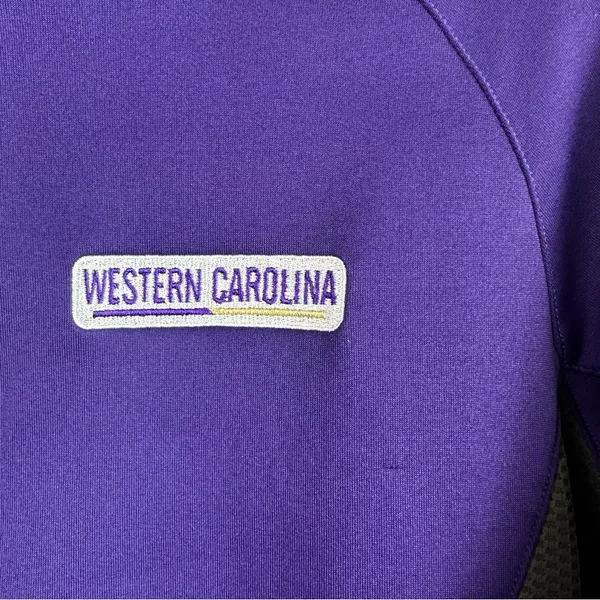 Under Armour Semi Fitted Western Carolina Purple and Gray Women's Pullover - Image 4