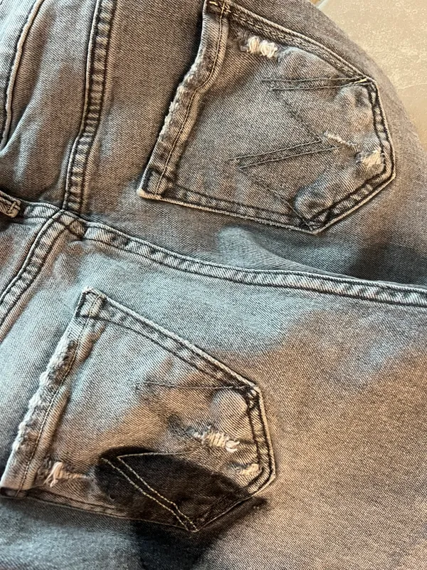 Mother The Button Fly Dazzle Jeans - Image 9