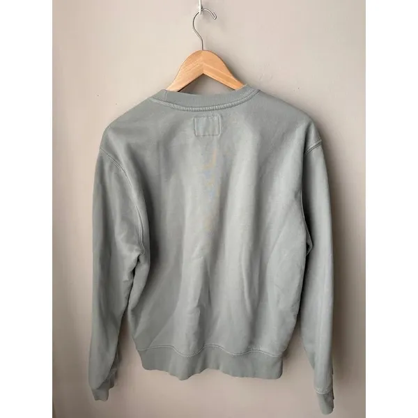 Old Navy Heavyweight Fleece Crewneck Sweatshirt Gray Small - Image 3