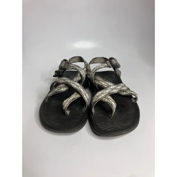 Chacos Z/Cloud 2 Sandals Women 9 Gray Excellent Strappy Athletic Toe Loop Sandals - Image 2