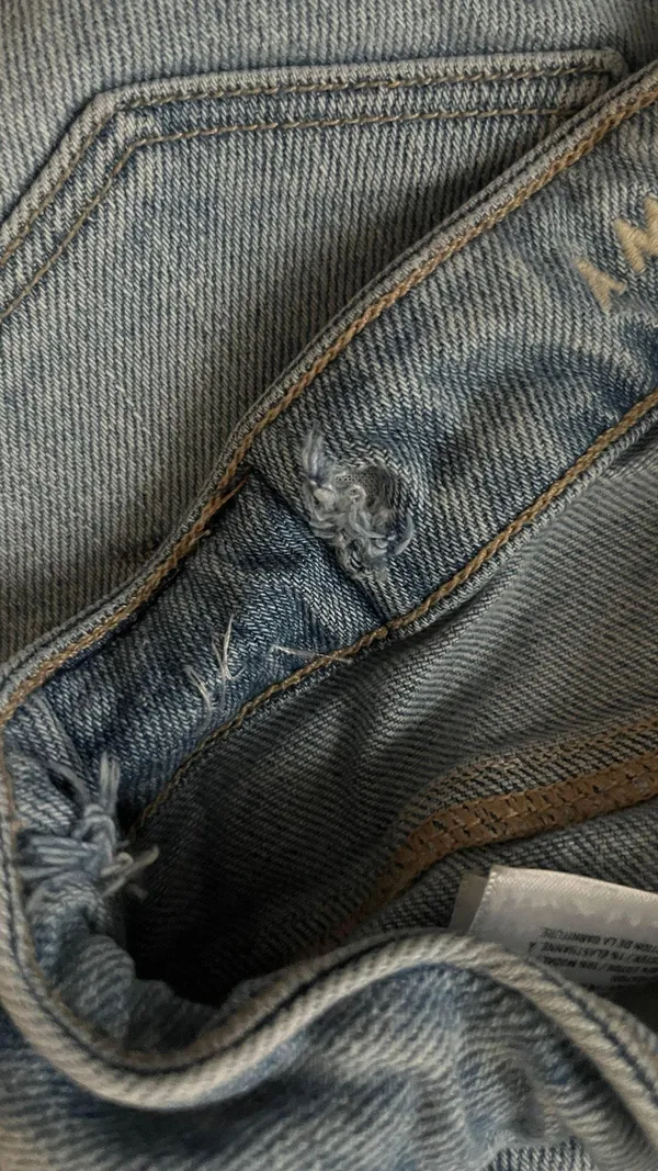 American Eagle Outfitters Mom Straight Jeans - Image 3