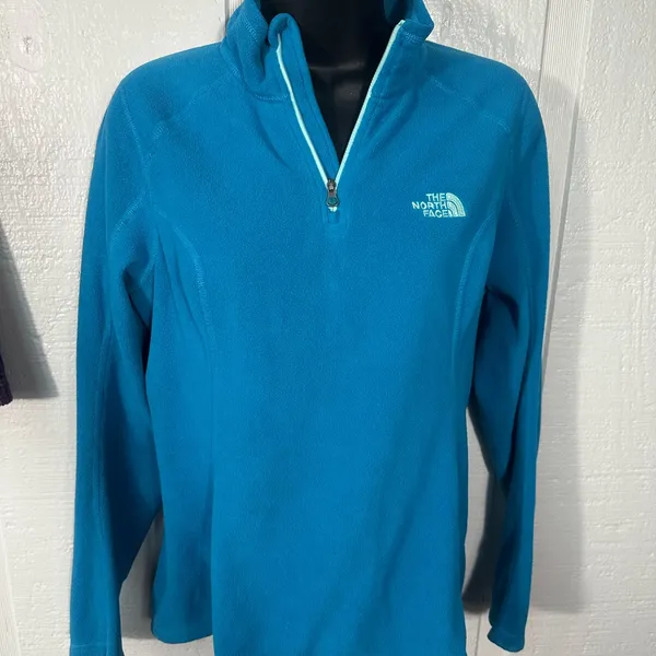 The North Face 1/4 Zip Daria Athletic Pullover See Measurements EUC - Image 3