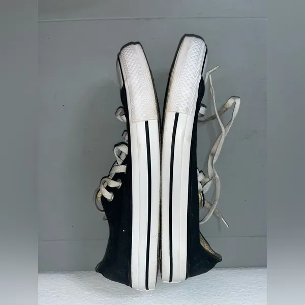 Converse Chuck Taylor All Star Double Tongue Black Iris Low Top Shoes Sz 9 Women - Image 8