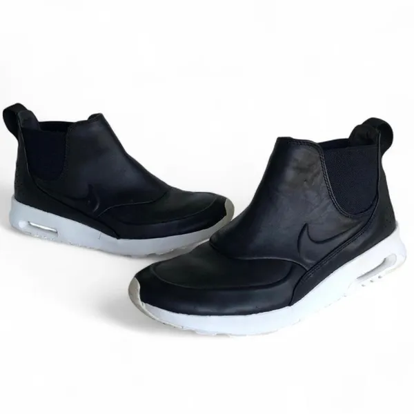 Nike Air Max Thea Mid Boot Black/Reflect Silver 859550-001 Women's Shoes 10 - Image 7