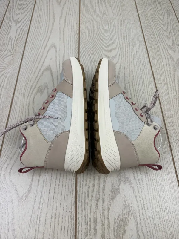 Teva Women's Ellwood Lace-Up High-Top Booties 8M Ellwood Mid Light Neutral $120 - Image 4