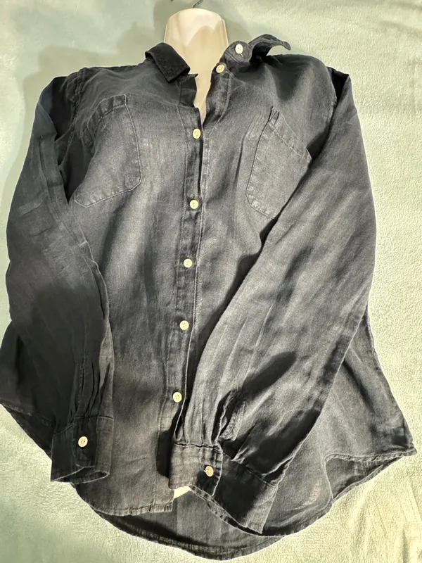 Lilly Pulitzer Sea View Linen Button-Down Shirt 100% linen - Image 8