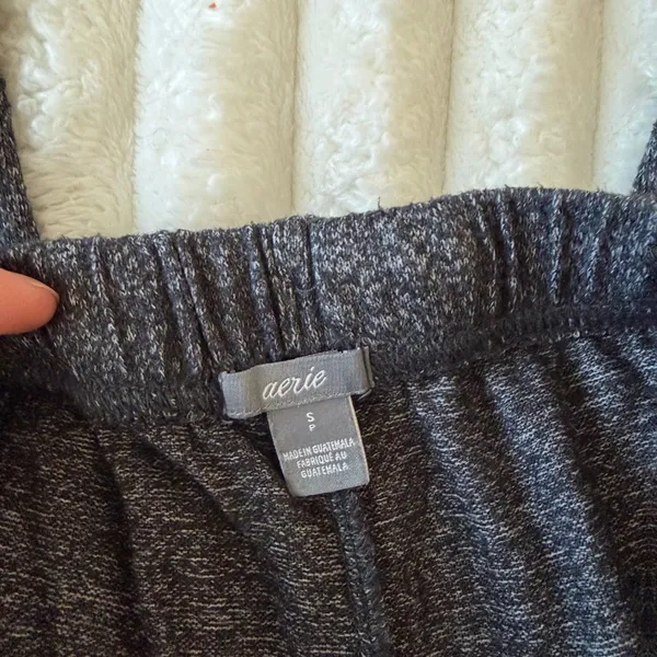 Aerie Cozy Gray Lounge Pants - Image 5