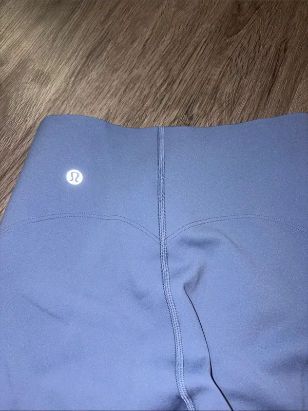 lululemon athletica Glow Up Super High Rise Tight Legging in Wash Denim - Image 5