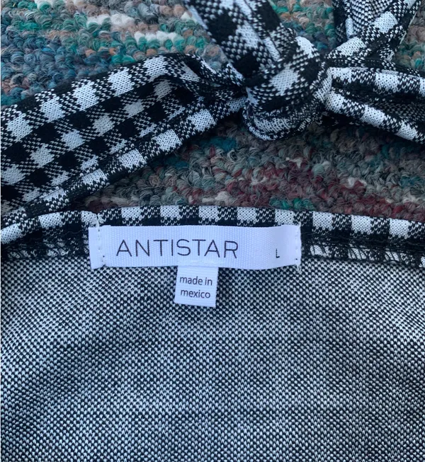 Antistar Gingham Cropped Halter - Image 4