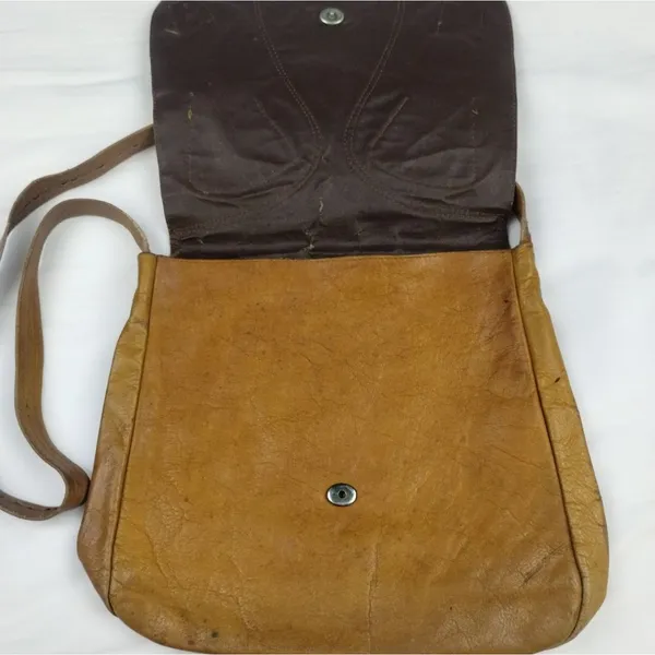 Getulio B.H Women's Brown Vintage Purse/Shoulder Bag SKU3752 - Image 4
