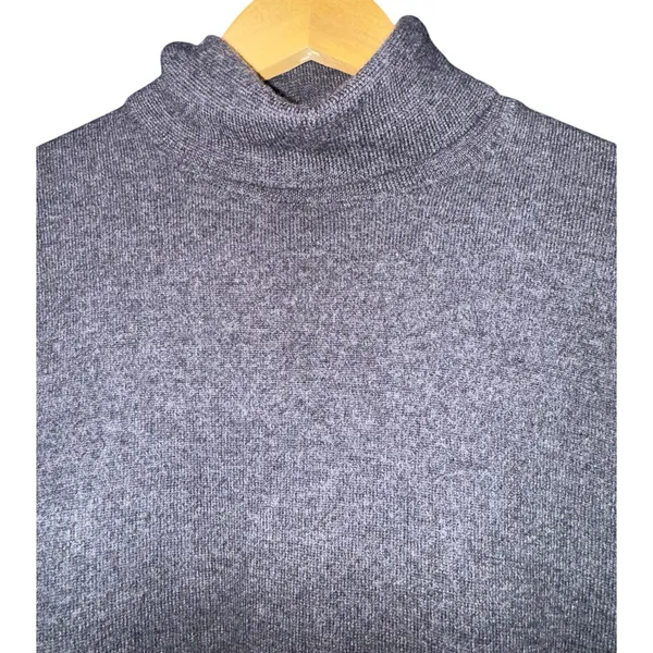 Banana Republic Italian Merino Wool Turtle Neck Sweater Women's LG‎ Warm Baruffa - Image 3
