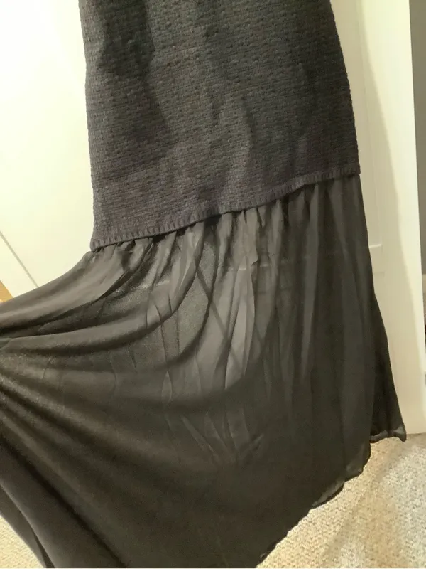 Galita Fashion Women’s Black Backless Halter Maxi Dress with Keyhole Accent NWT - Image 3