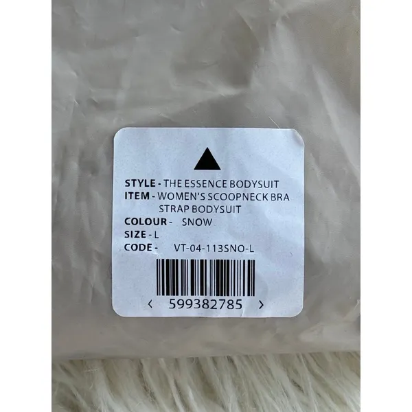 Vitality The Essence Bodysuit Snow Size Large - Image 11