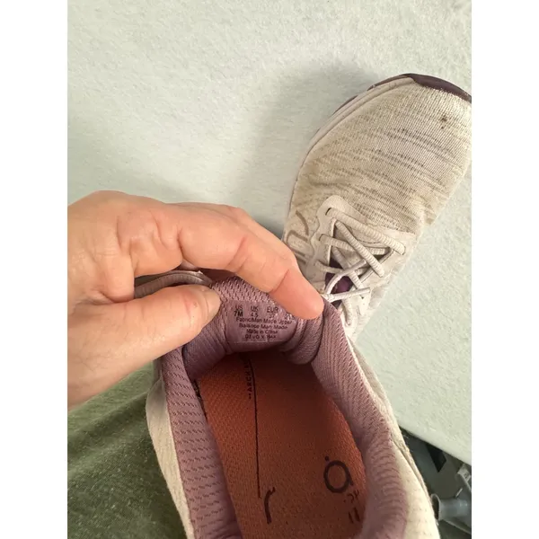 Ryka‎ Devo X Max Womens Walking Shoes Tan Plum Lace Up Sneakers Size 7M - Image 7