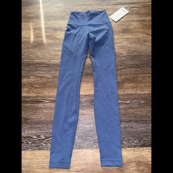 Lululemon Wunder Train High Rise 28” Oasis Blue Size 2 NWT - Image 2