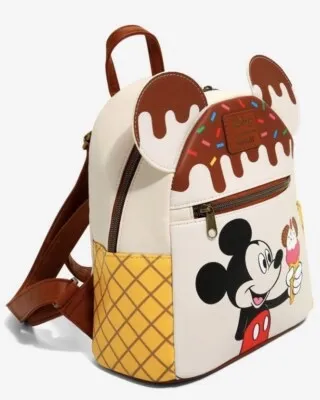 Loungefly Disney Mickey Mouse Ice Cream Mini Backpack - Image 2