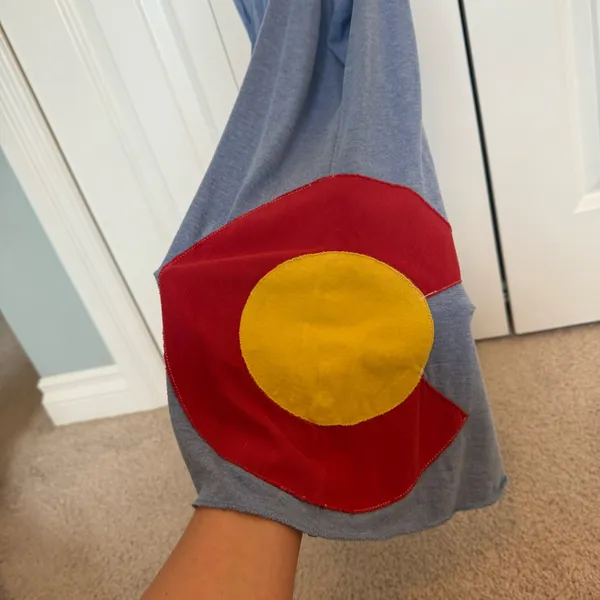 Women's Colorado tank top Blue Size XL - Image 3