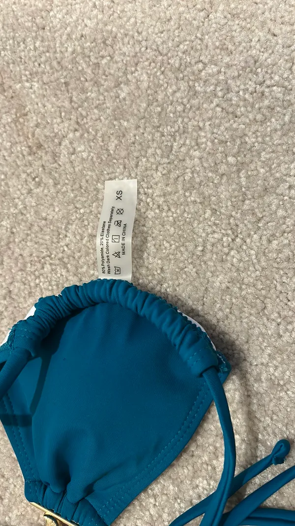 Blue Bikini Size XS - Image 2