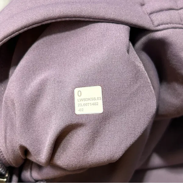Lululemon Adapted State High-Rise Fleece Jogger Full Length Purple Ash Size 0 - Image 8