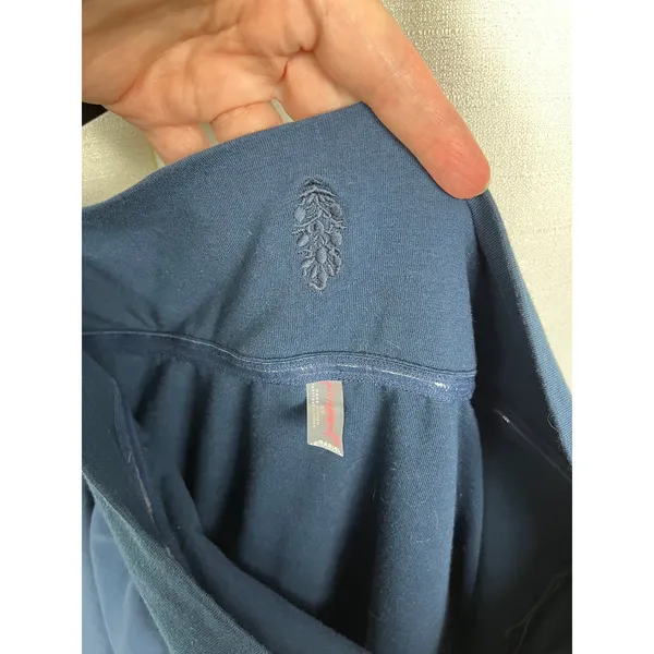 Free People Movement Blue Elodie Bubble Mini Skirt Sz.XL - Image 9
