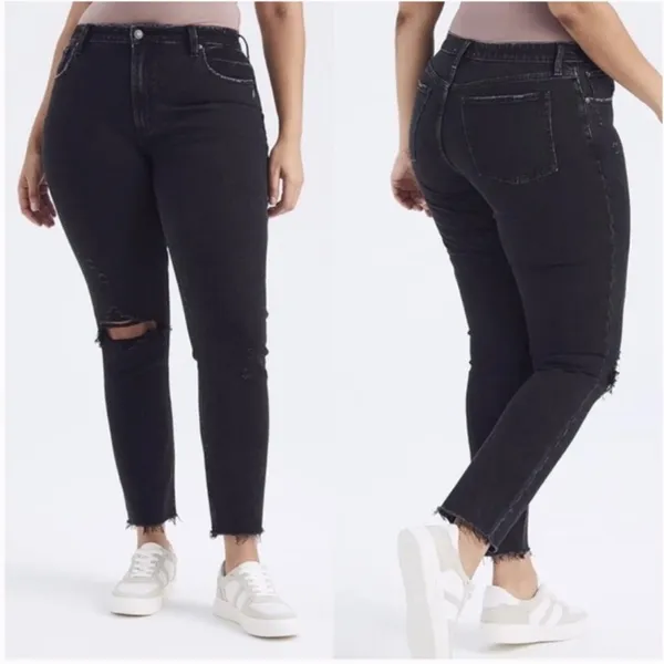 NWT Abercrombie & fitch‎ curve love skinny high rise Sz 33 - Image 2