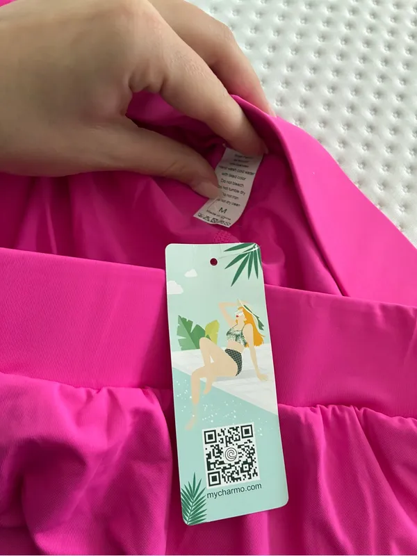 Hot Pink Athletic Skort Womens Size Medium NWT - Image 3