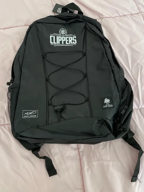 National Basketball Association NWT Los Angeles Clippers Black Baby2Baby Kawhi Leonard Backpack, size 11x17 - Image 4