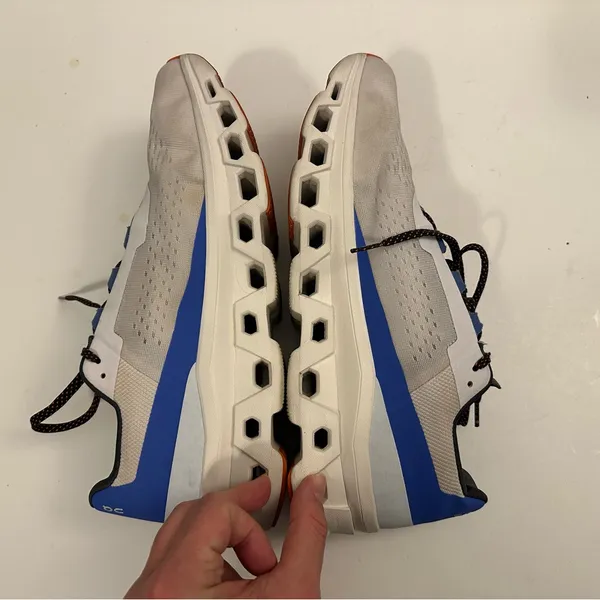 On Cloudmonster 'Frost Cobalt' Running Sneaker Men's Size 12 - Image 6