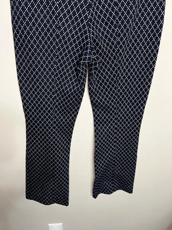 Maeve by Anthropologie The Margot‎ Argyle Kick Flare Crop Pull On Pants - Image 10