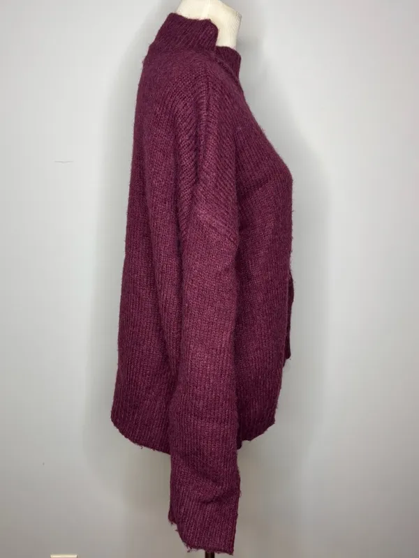 Nasty Gal - Purple Turtleneck Sweater - Image 4