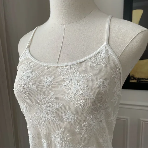 Victoria’s Secret Sheer Stretchy Lace Chemise S - Image 3