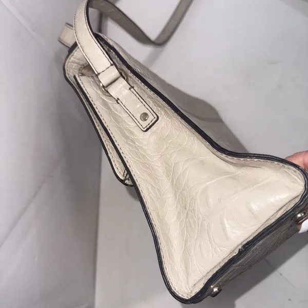 Kate Spade Orchard Valley Doris Soft Taupe Large Satchel Shoulder Bag FAIR CONDI - Image 15