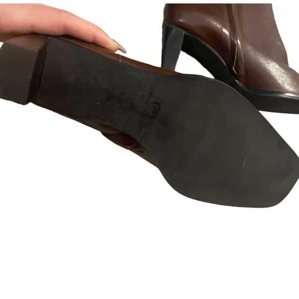 Etienne Aigner Brown Vintage Boots - Image 5
