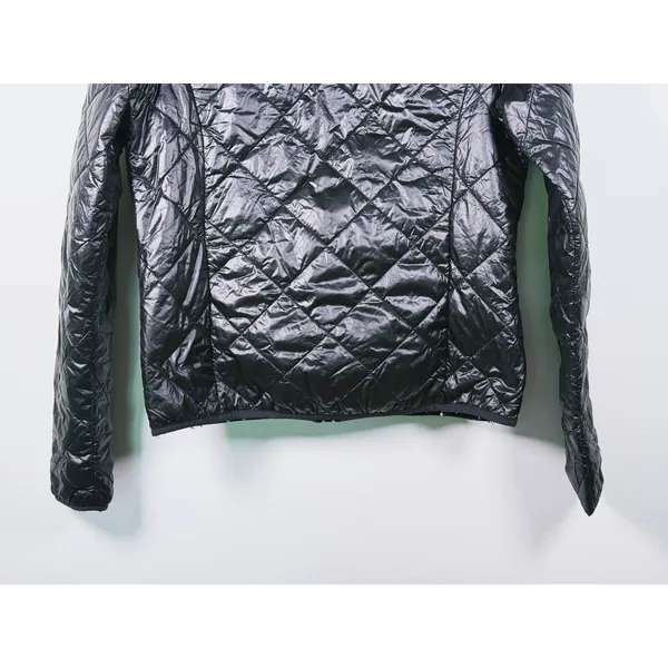 Abercrombie & Fitch Lightweight Hooded Puffer Jacket Womens S Black Packable - Image 10