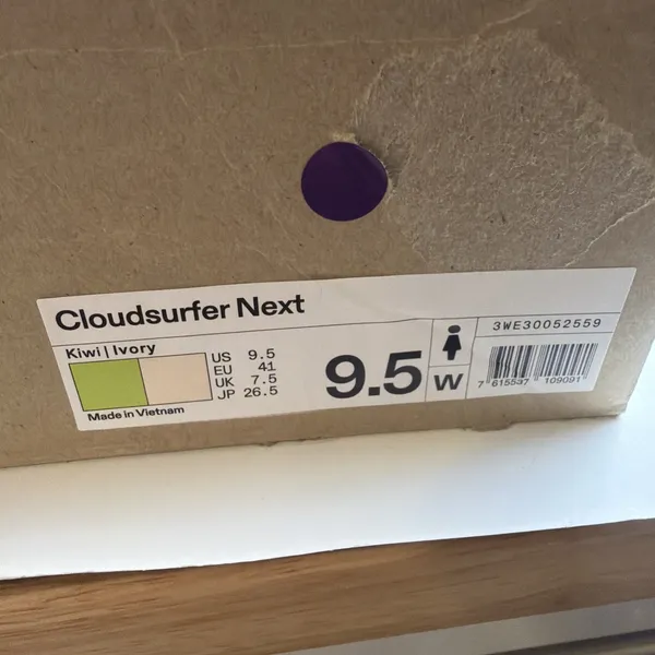 On‎ Cloudsurfer Next Kiwi Ivory CloudTec Phase Womens Running Shoes 3WE30052559 - Image 10