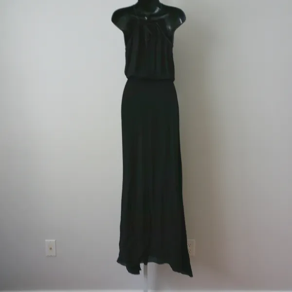 Unveil Ethereal Moody Goth MobWife Formal Evening Gown Maxi Dress S Black - Image 4