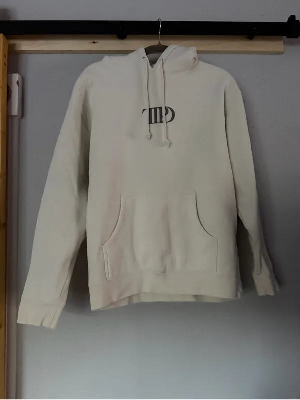Taylor Swift TTPD The Manuscript Edition Cream Hoodie - Size M - Image 4