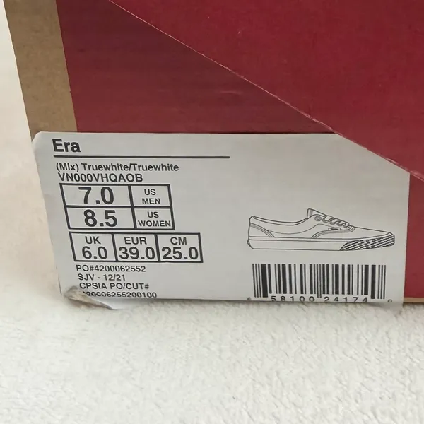 Vans Era True White Sneakers - Image 9