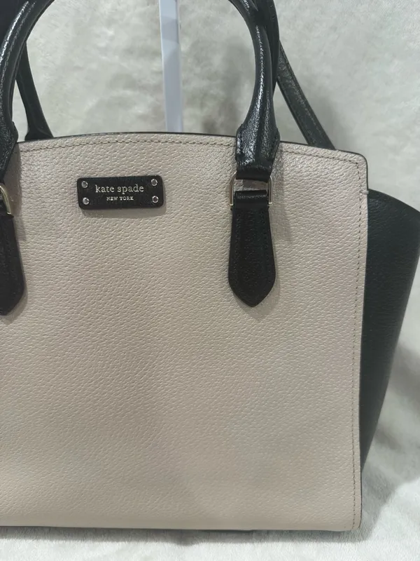 Kate Spade Jeanne Medium Blush & Black Satchel - Image 2