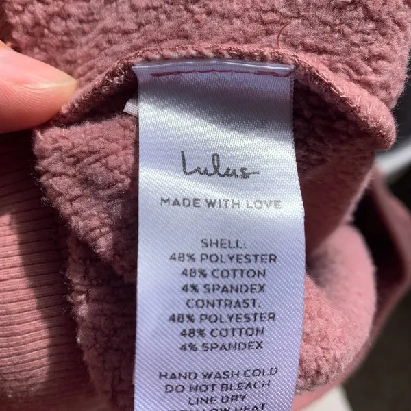NWT Lulu's Boat House Drawstring Jogger‎ Sweatpants in Mauve Pink - Image 7