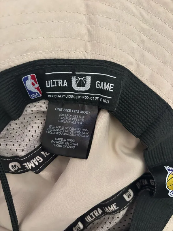 NBA Los Angeles Lakers tan bucket hat - Image 6