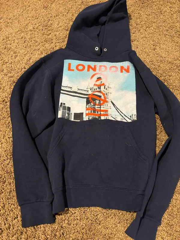Blue Hoodie / Sweatshirt - Image 2