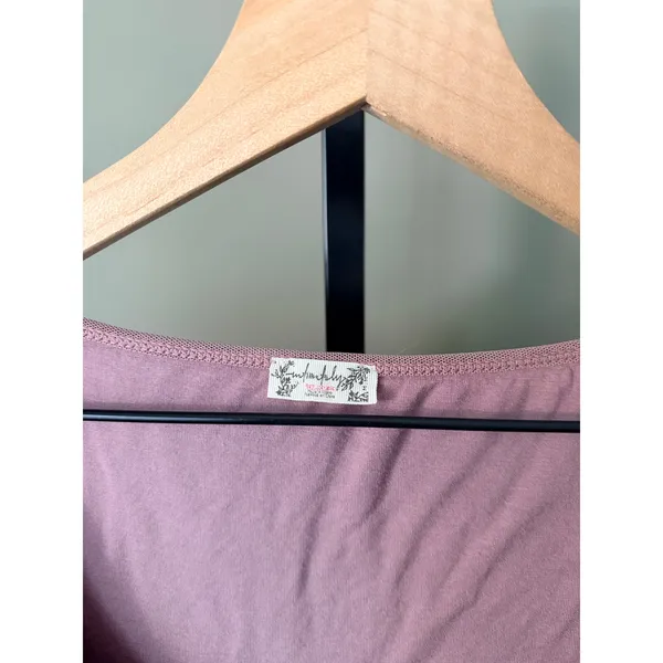 Free People Intimately Sugar Maple Bodysuit Medium Long Sleeve - Image 3