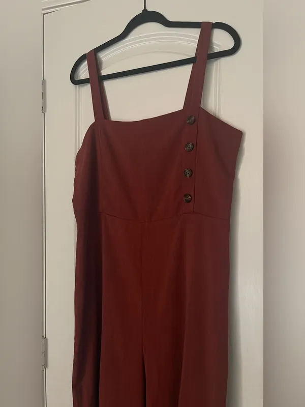 L.A. Hearts Rust/Terra Cotta Jumpsuit - Size L ✨ - Image 2
