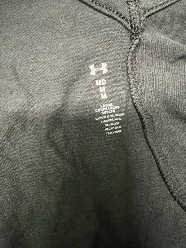 Under Armour Loose Black Racerback Tank with Multicolor USA Logo - Image 8