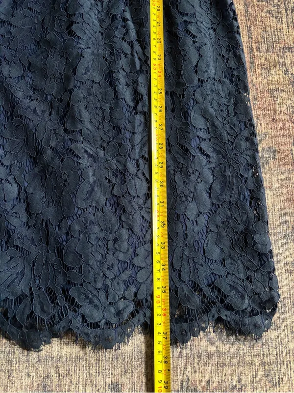 ASTR the Label Navy Lace Dress Size XS - Image 6