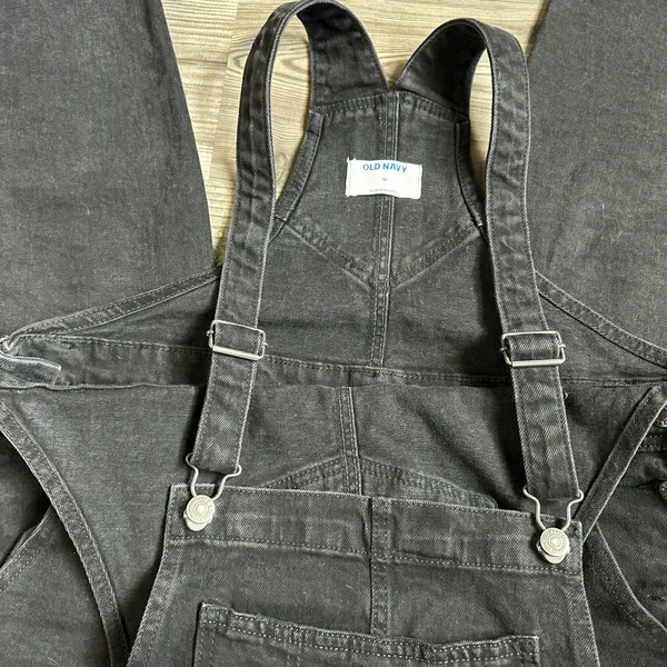 Black Overalls Old Navy - Image 2