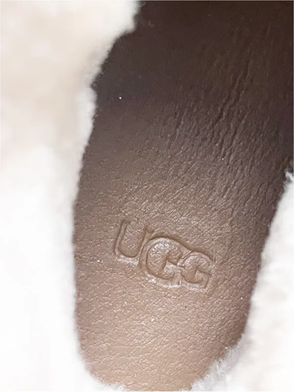 UGG Aika Suede Upper Pull On Adjustable  Buckle Lined Sneaker Boots Size 8 Cozy - Image 6