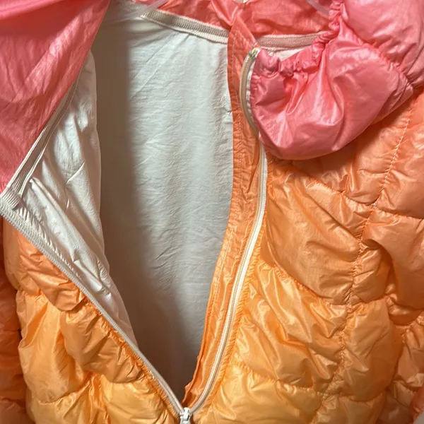 Free People Movement NWT Colorful ombré puffer jacket - Image 4
